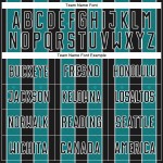 Custom Pinstripe Uniform Teal-White Sports Jersey Line Soccer Black Sublimation