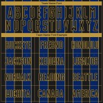 Black Jersey Gold Royal-Old Uniform Pinstripe Sublimation Sports Custom Soccer Line