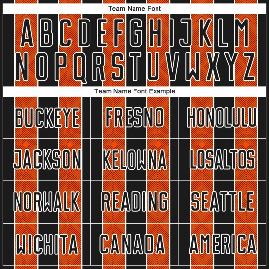 Uniform Soccer Pinstripe Jersey Orange-White Custom Line Black Sports Sublimation