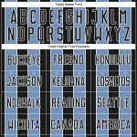 Uniform Custom Soccer Jersey Line Black Pinstripe Sports Light Sublimation Blue-White