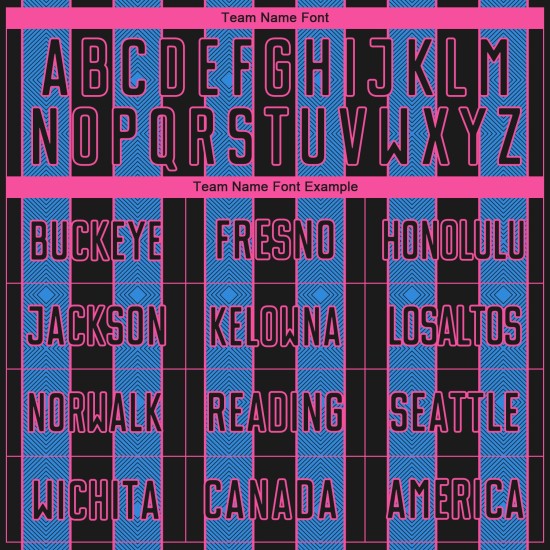 Uniform Jersey Powder Blue-Pink Black Line Pinstripe Custom Sublimation Sports Soccer