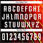 White Soccer Black-Gold Jersey Sublimation Red Custom Uniform