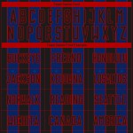 Black Soccer Line Uniform Custom Sublimation Jersey Pinstripe Sports Royal-Red