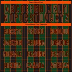 Pinstripe Sports Green-Orange Custom Sublimation Soccer Uniform Line Jersey Black Pinstripe Sports Green-Orange Custom Sublimation Soccer Uniform Line Jersey Black