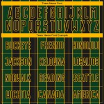 Jersey Sports Line Pinstripe Soccer Black Custom Sublimation Uniform Green-Gold