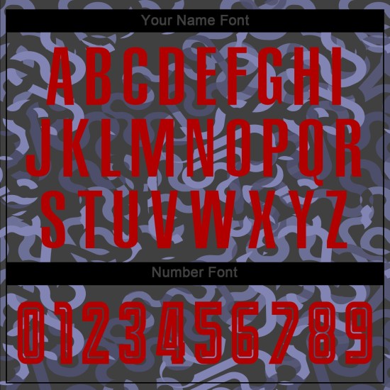 Black Soccer Red-Purple Uniform Custom Jersey Third Sublimation