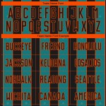 Teal-Orange Soccer Jersey Custom Black Pinstripe Sublimation Uniform Sports Line