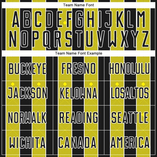 Custom Yellow-White Line Uniform Sublimation Light Black Pinstripe Sports Jersey Soccer