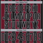 Custom Pinstripe Soccer Uniform Jersey Black Crimson-Gray Line Sports Sublimation